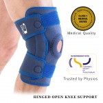 HINGED OPEN KNEE SUPPORT